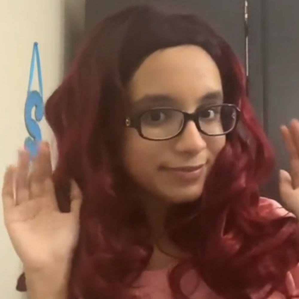 Red Hair Wig - Picture 3 of 3
